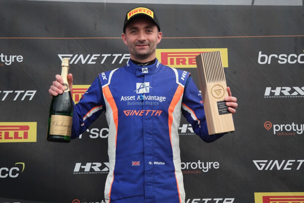 Nick White Ginetta GTP8 Championship Finale